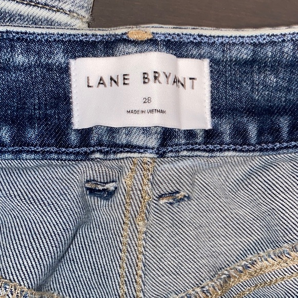 Lane Bryant Distressed High Rise Jeans - Picture 4 of 8